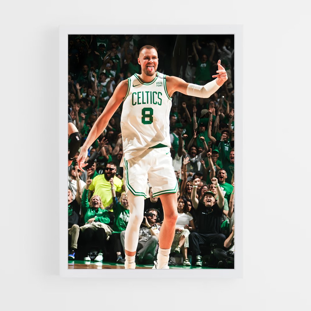 Poster Kristaps porzingis – affiche Basketball (vue 3)